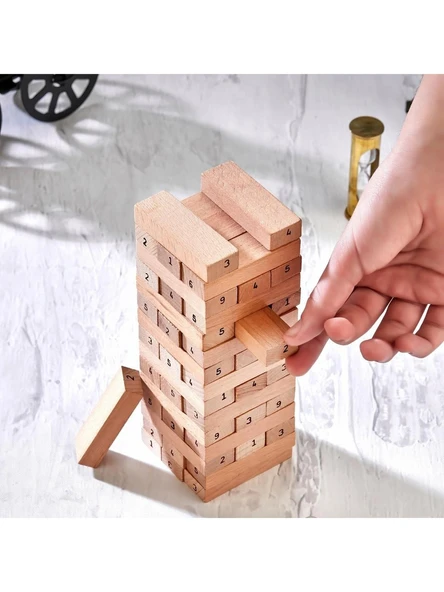 Numaralı Denge Oyunu Büyük Boy 54 Parça Jenga - 4
