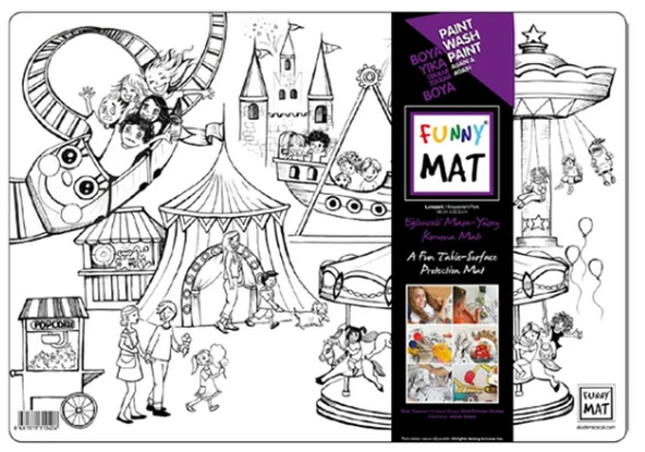 Funny Mat- Lunapark - 33,5x48cm ürün görseli