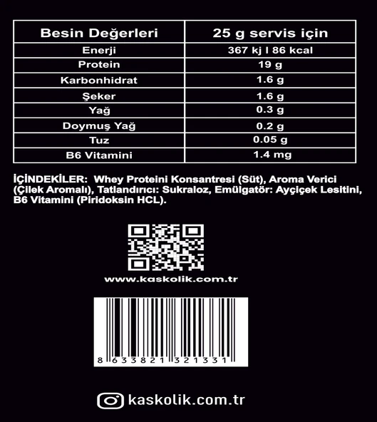 Zeus Nutrition Whey 400g-Çilek-Aromalı - 3