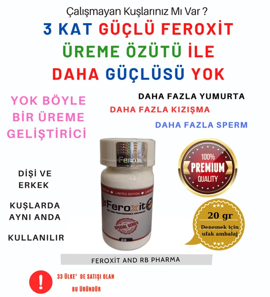 SPECİAL SERİES ÜREME 20 GR ( DAHA İYİSİ YOK ÇOK GÜÇLÜ KIZIŞTIRICI , ÜRETİM ARTTIRICI