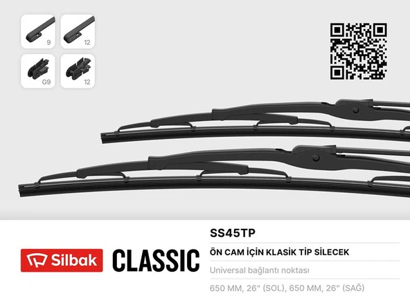 SİLECEK SÜPÜRGESİ 650MM VOLVO FH12-IVECO EURO CARGO-TECH-STRALIS-TRAKKER-MERCEDES ATEGO-AXOR-BENZ 17 22-3336-1729-4850 (2 ADET) ürün görseli