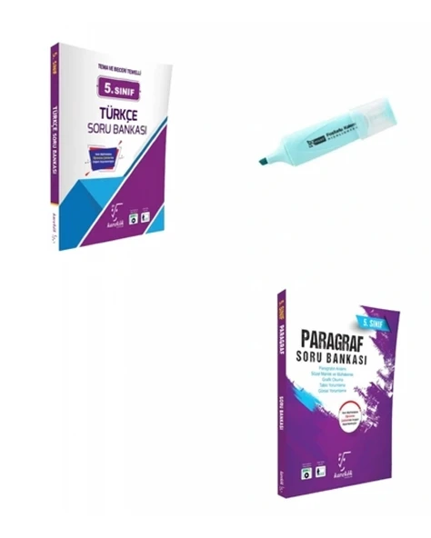 5.Sınıf Türkçe Ve Paragraf Soru Bankası (Yeni Müfredat) ürün görseli 1