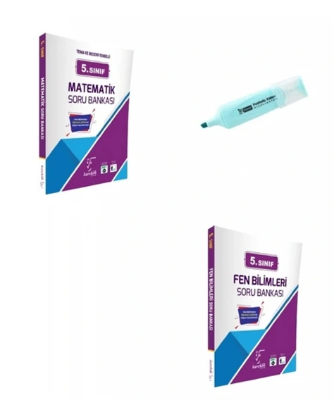 5.Sınıf Matematik Ve Fen Bilimleri Soru Bankası (Yeni Müfredat) ürün görseli 1