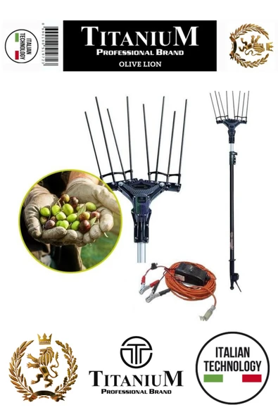Titanium Olive Lion Plus Akülü Zeytin Hasat Makinesi ve GTA75 Akülü Budama - Resim 6