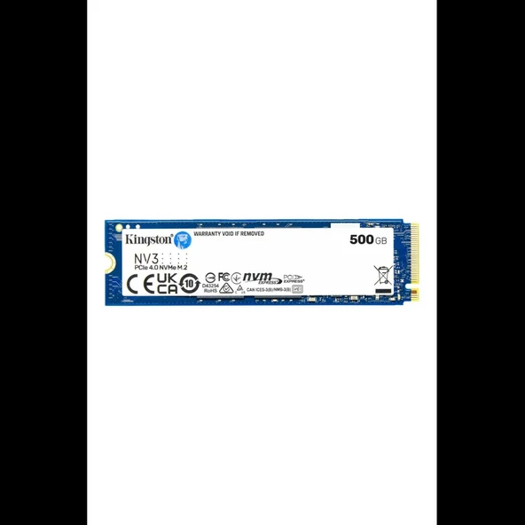Kıngston Snv3s/500g, Nv3, 500gb, 5000/3000, Gen4, Nvme Pcıe M.2 2280, Ssd - 2