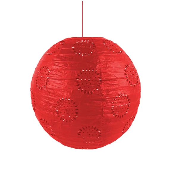Dantelli Kağıt Fener 35cm - 3