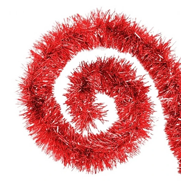 Kırmızı Garland Sim 5cm - 2