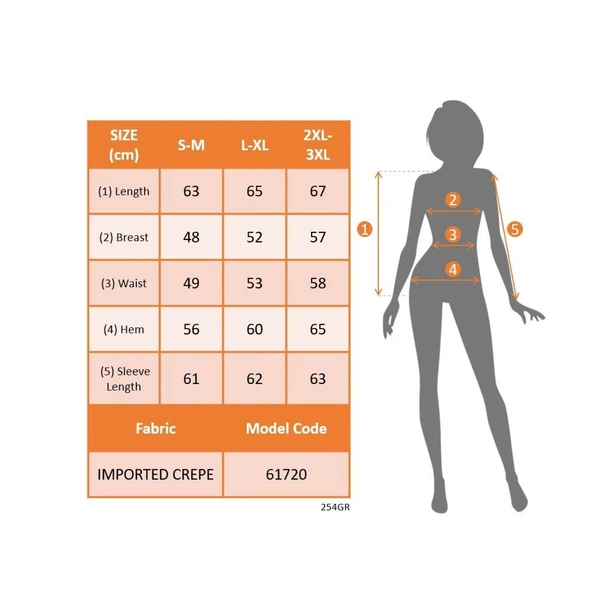 Lucky Life Kadın Uzun Kollu Yuvarlak önden Pileli Ithal Krep Bluz - 6