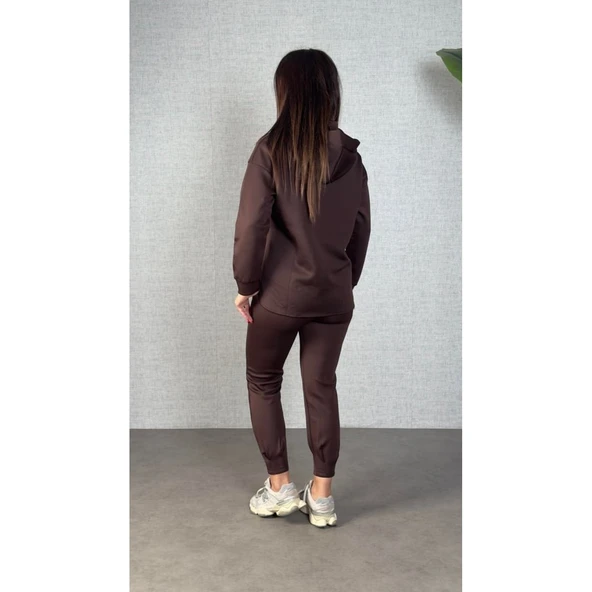 Lucky Life Kadın Uzun Kollu Kapüşonlu Ikili Takım - 6