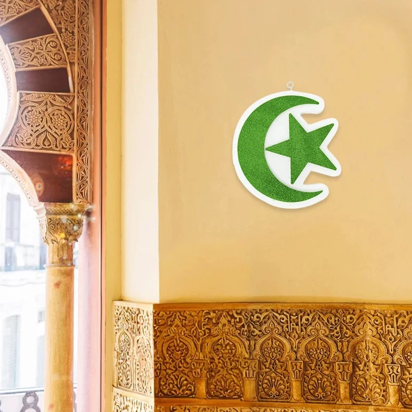 Ay Yıldız Ramazan Strafor Süs
