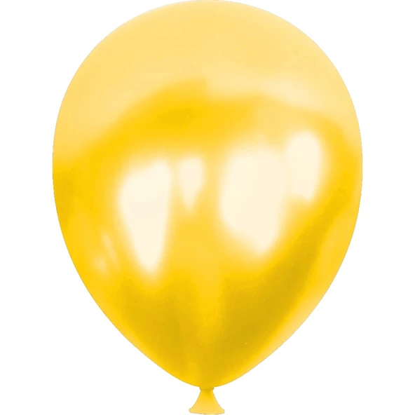 Sarı Metalik Balon 12"