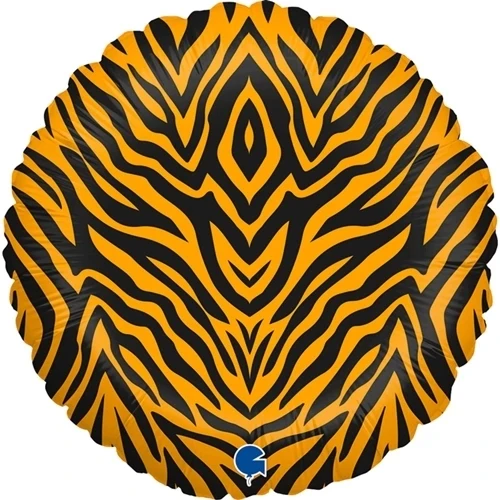 Tiger Striped Supertrend Folyo Balon 18" - 2