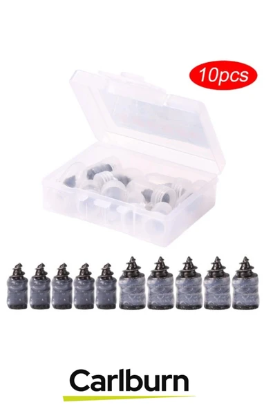 Premium Zarar Vermeyen Hava Kaçağı Olmayan Delinme Lastik Tamir Kiti Kauçuk Vida Seti - 4