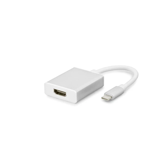 Type-C To Hdmı F Çevirici 4K 30Hz Beyaz HDX7760 ürün görseli