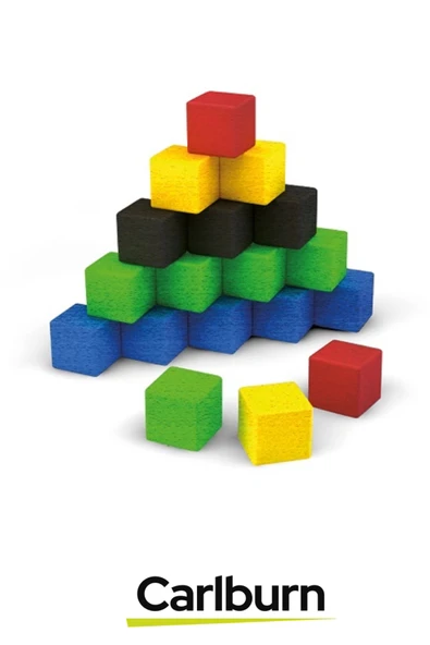 Özel Seri Eğitici Zeka Geliştirici Öğretici El Göz Koordinasyonu Ahşap Birim Küpleri - 100 Parça - Resim 5