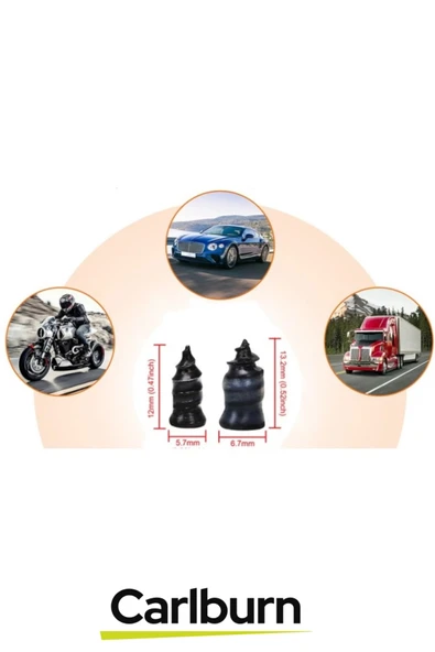 Premium Zarar Vermeyen Hava Kaçağı Olmayan Delinme Lastik Tamir Kiti Kauçuk Vida Seti - 3