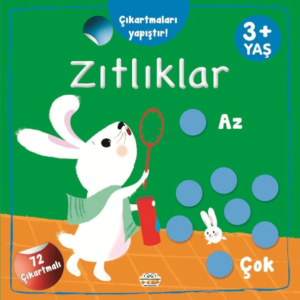 Çıkartmaları Yapıştır-Zıtlıklar (Az-Çok) ürün görseli 1