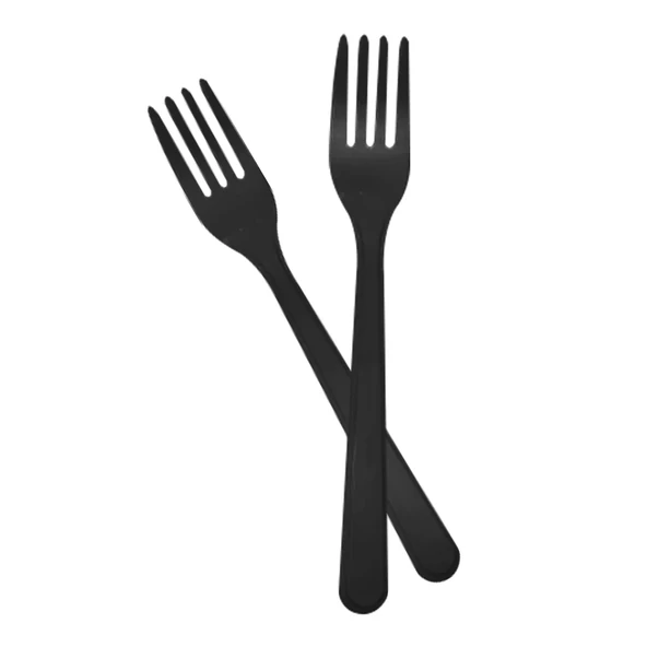 Siyah Plastik Çatal ürün görseli
