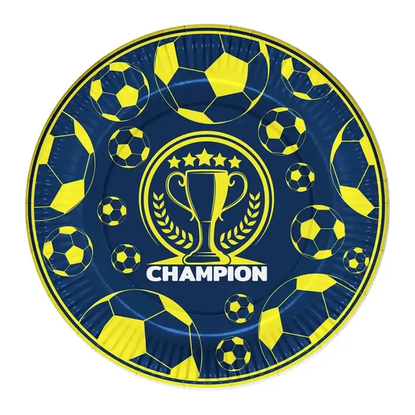 Champion Sarı Lacivert Karton Tabak
