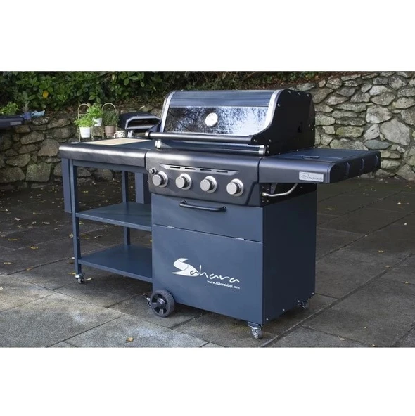 Aygaz Outdoorchef X475 Klasik Barbekü - Gri Mavi - 3