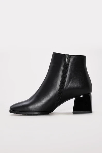 Hakiki Deri  Kadın Klasik Bot 264SZA854 - Resim 3