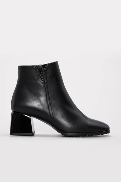 Hakiki Deri  Kadın Klasik Bot 264SZA854 - Resim 2