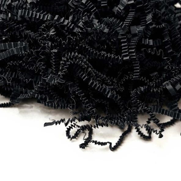 Zigzag Kırpık Kağıt 250gr -Siyah- - 2