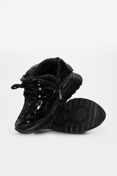 Hakiki Deri  Kadın Klasik Bot 256SZA2025 - Resim 3