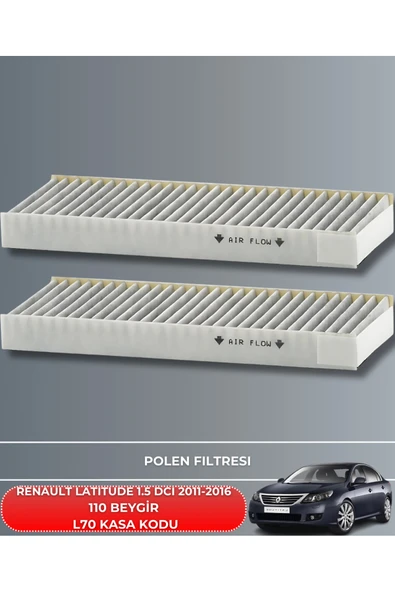 RENAULT LATITUDE 1.5 DCI 2011-2016 110 BEYGİR FİLTRE - YAĞ BAKIM SETİ+ELF MOTOR YAĞ GÖNDERIYORUZ. - Resim 4