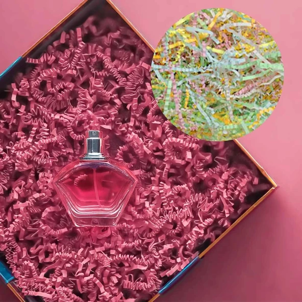Zigzag Kırpık Kağıt 250gr -Makaron Mix-