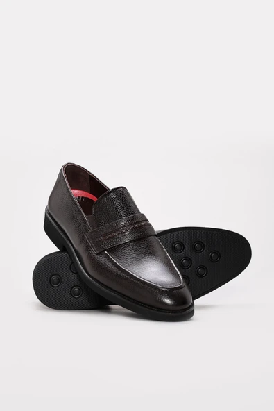 Hakiki Deri  Erkek Klasik Ayakkabı 159MA320 - Resim 8