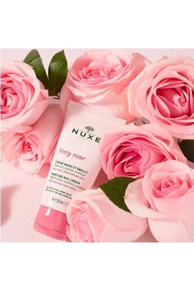 Nuxe Very Rose Hand Cream 50 ml 3264680038860 - Resim 2