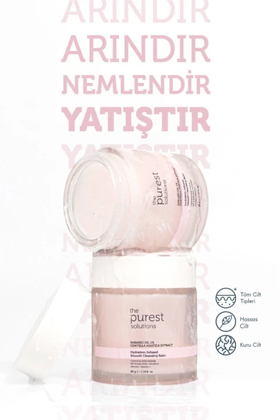The Purest Solutions Hassas Ve Kuru Ciltler Için Nem Ve Antioksidan İçerikli Temizleyici Balm 85 Gr - Resim 2