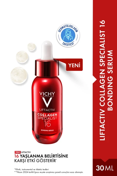 Vichy Liftactiv Collagen Specialist 16 Bonding Serum 30 ml ürün görseli 1