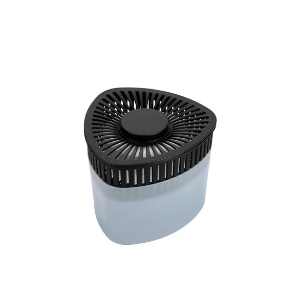 Gri, Vanilya Kokulu Üçgen Nem Alıcı Aparat - Koku ve Rutubet Giderici 500Gr - Resim 6