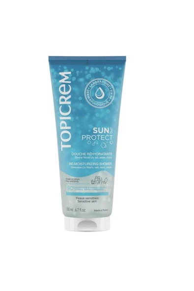 Topicrem Sun Protect Re-moisturizing Shower 200 ml ürün görseli 1