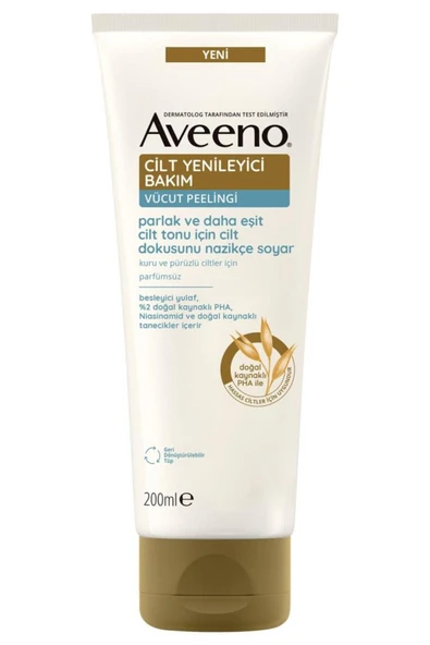 Aveeno Cilt Yenileyici Bakım Vücut Peelingi 200 ml ürün görseli