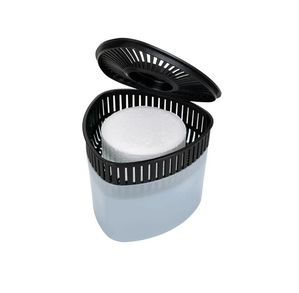 Gri, Vanilya Kokulu Üçgen Nem Alıcı Aparat - Koku ve Rutubet Giderici 500Gr - Resim 5