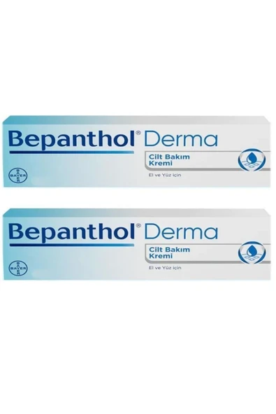 Bepanthol Cilt Bakım Kremi 30gr X 2 adet l Tüm Cilt Tiplerine Uygun, El ve Günlük Yüz Bakım ürün görseli