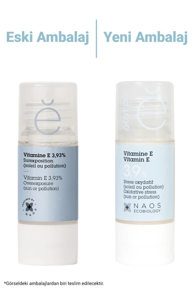 Etat Pur Pure Active Vitamin E Antioksidan Etkili Nemlendirici Saf Konsantre Bakım Serumu 15 ml - Resim 2