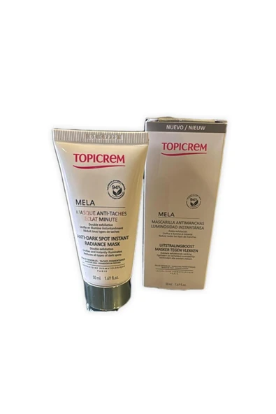 Topicrem Mela Mascarilla Antimanchas Luminosidad Instantánea - Resim 3