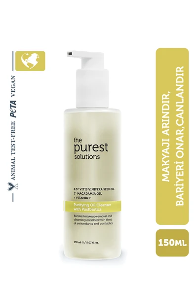 The Purest Solutions Postbiyotik içerikli Multifonksiyonel Arındırıcı Temizleme Yağı 150 ml ürün görseli