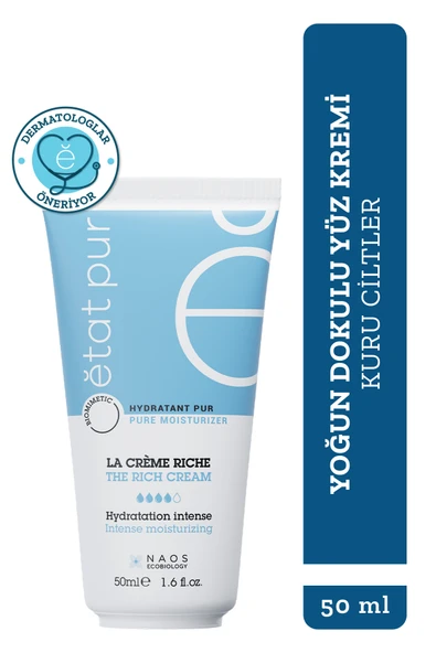 Etat Pur Rich Moisturizing Cream Kuru Ciltler İçin Yoğun Dokulu Yüz Nemlendirici Bakım Kremi 40 ml ürün görseli 1