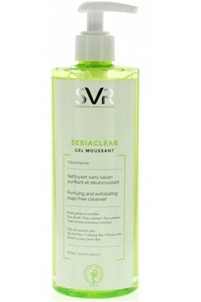 SVR Sebıaclear Gel Moussant 400ml 3662361332785 ürün görseli 1