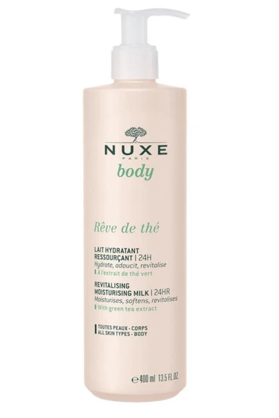 Nuxe Body Reve De The Revitalising Moisturising Milk 24HR 400 ml ürün görseli 1