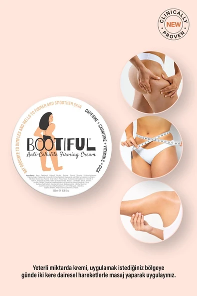 Bootiful Selülit Karşıtı Sıkılaştırıcı Krem - Resim 3