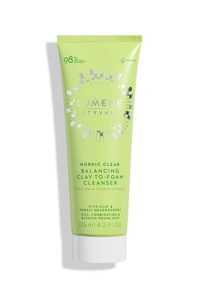Lumene Kil Içerikli Yüz Temizleyici 125 ml – Sebum Dengeleyici, Arındırıcı & Gözenek Temizleyici Köpük - Resim 2
