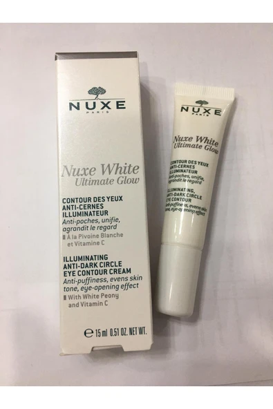 Nuxe WHITE ULTIMATE GLOW KOYU HALKA KARŞITI AYDINLATICI C VİTAMİNLİ GÖZ ÇEVRESİ BAKIM KREMİ 15 ML 32 ürün görseli