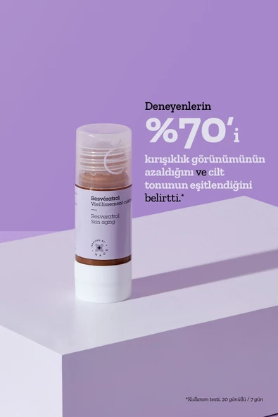 Etat Pur Pure Active Resveratrol Yaşlanma Kırışıklık Karşıtı Antioksidan Konsantre Cilt Bakım Serumu 15 mL - Resim 3