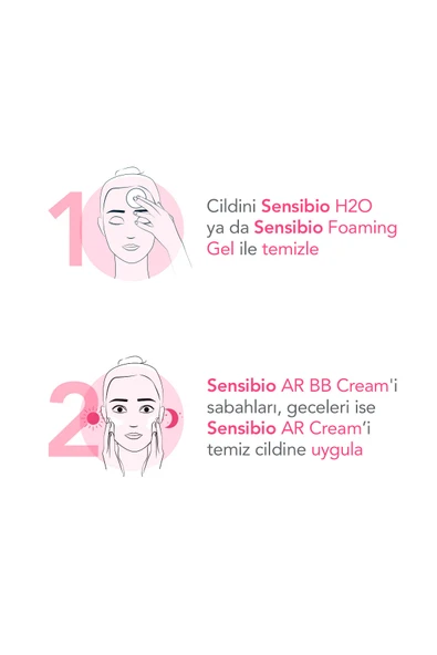 Bioderma Sensibio Ar BB Spf30 Hassas Ciltler Kızarıklık Karşıtı Güneş Koruyuculu Renkli Bakım Kremi 40 ml - Resim 3